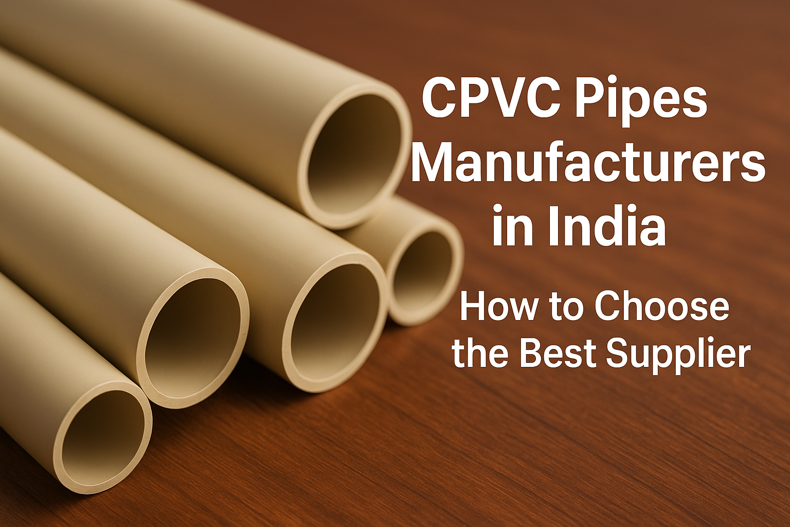 CPVC Pipes Manufacturers