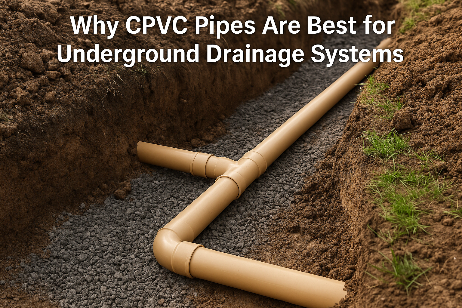 Underground Drainage Pipe