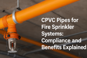 CPVC Pipes for Fire Sprinkler Systems