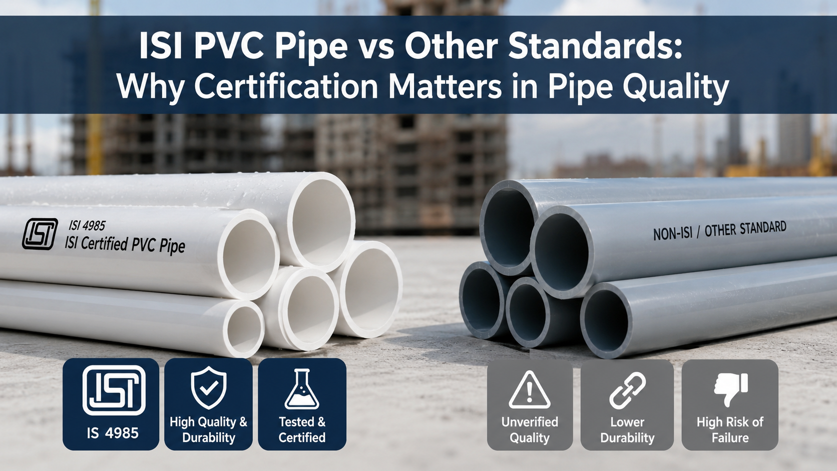 isi pvc pipe