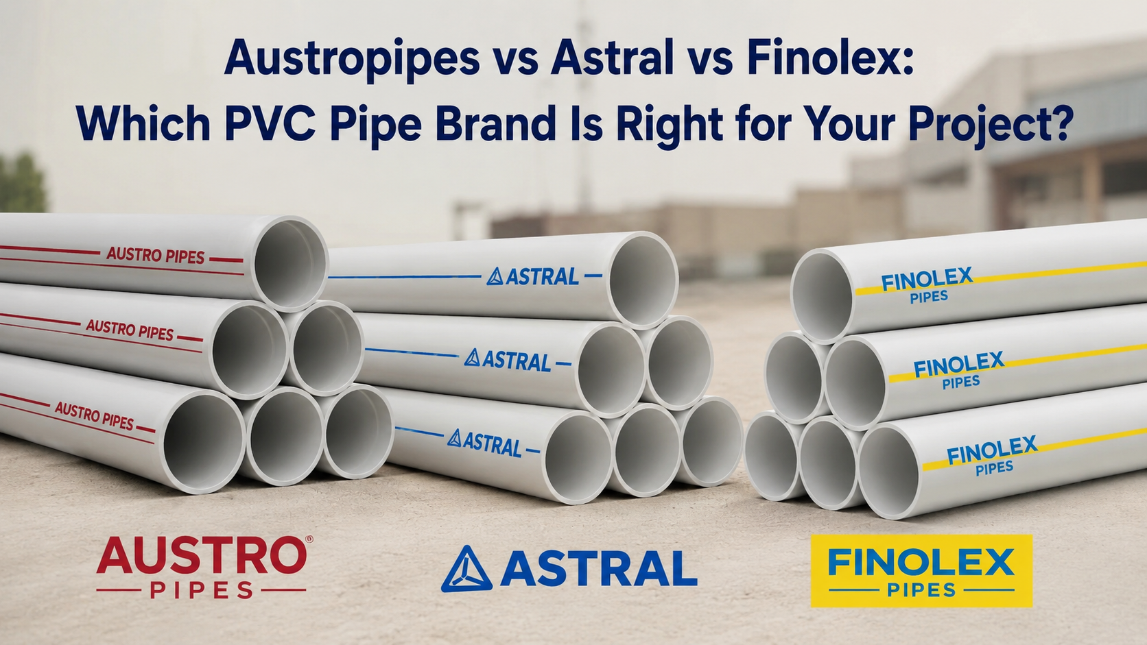 top PVC pipe manufacturers in India