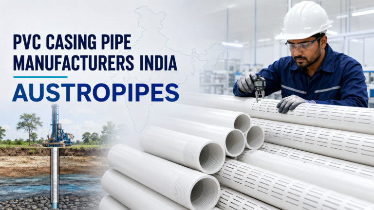 PVC Casing Pipe Manufacturers India: Preventing Borewell Pipe Cracks and Collapse