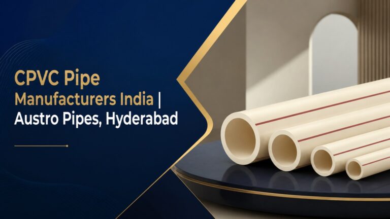 CPVC Pipe Manufacturers in India: What to Check Before You Buy