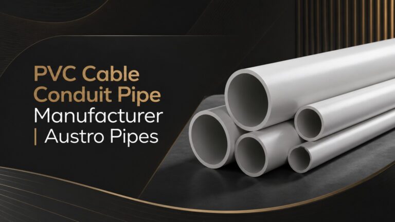 PVC Cable Conduit Pipe: Types, Uses and What to Check Before You Buy