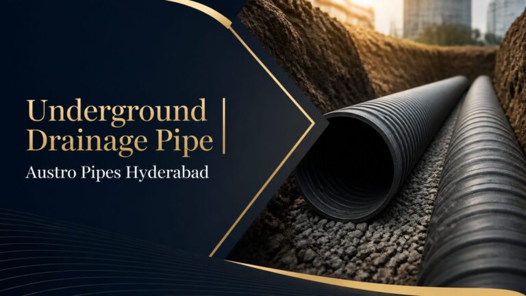 Underground Drainage Pipe: Types, Standards and How to Choose the Right One