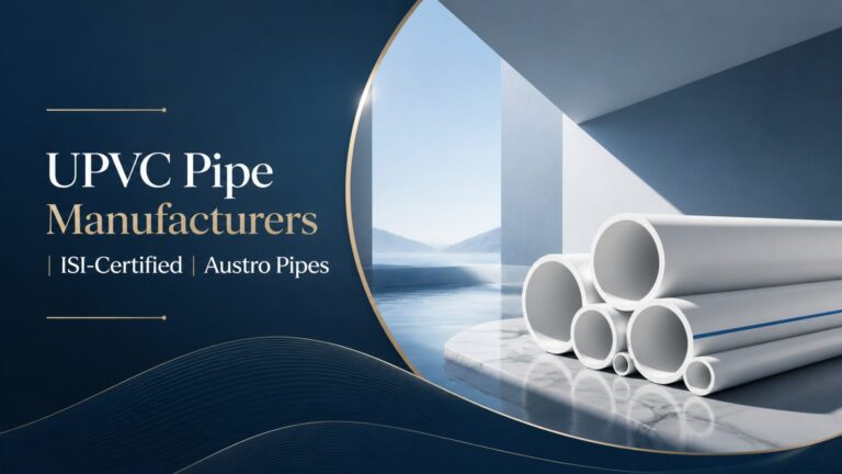 UPVC Pipe Manufacturers: What to Check Before You Choose One
